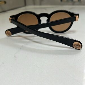 Shamballa Larry Sands Black Peacetrain Round Rim Unisex Eyeglasses Sunglasses